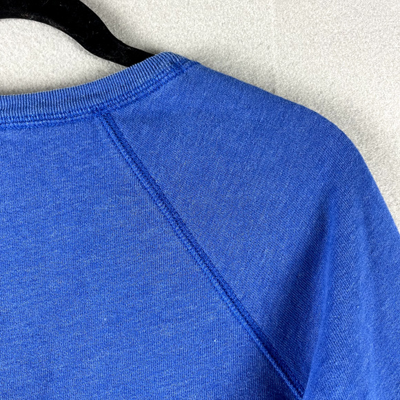 Abercrombie Fitch Sweatshirt Womens Medium Blue Fleece Logo Athletic Casual - Picture 13 of 15